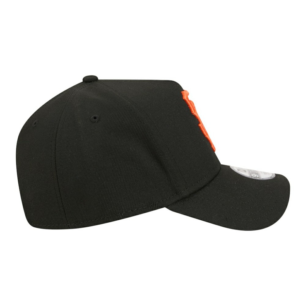 San Francisco Giants New Era Youth 9FORTY A-Frame Adjustable Hat - Black Hats