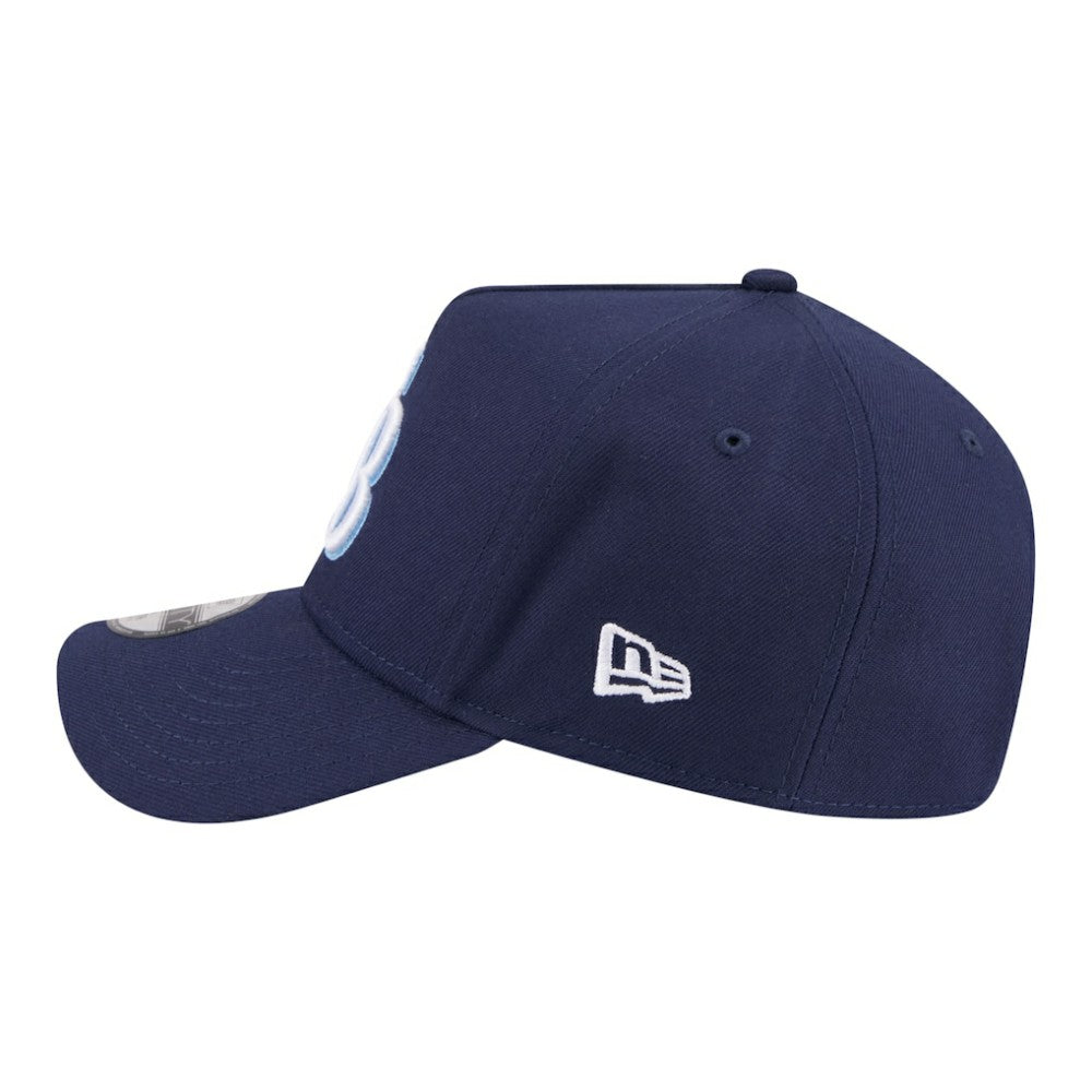 Tampa Bay Rays New Era Youth 9FORTY A-Frame Adjustable Hat - Navy Hats