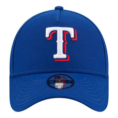 Texas Rangers New Era Youth 9FORTY A-Frame Adjustable Hat - Royal Hats