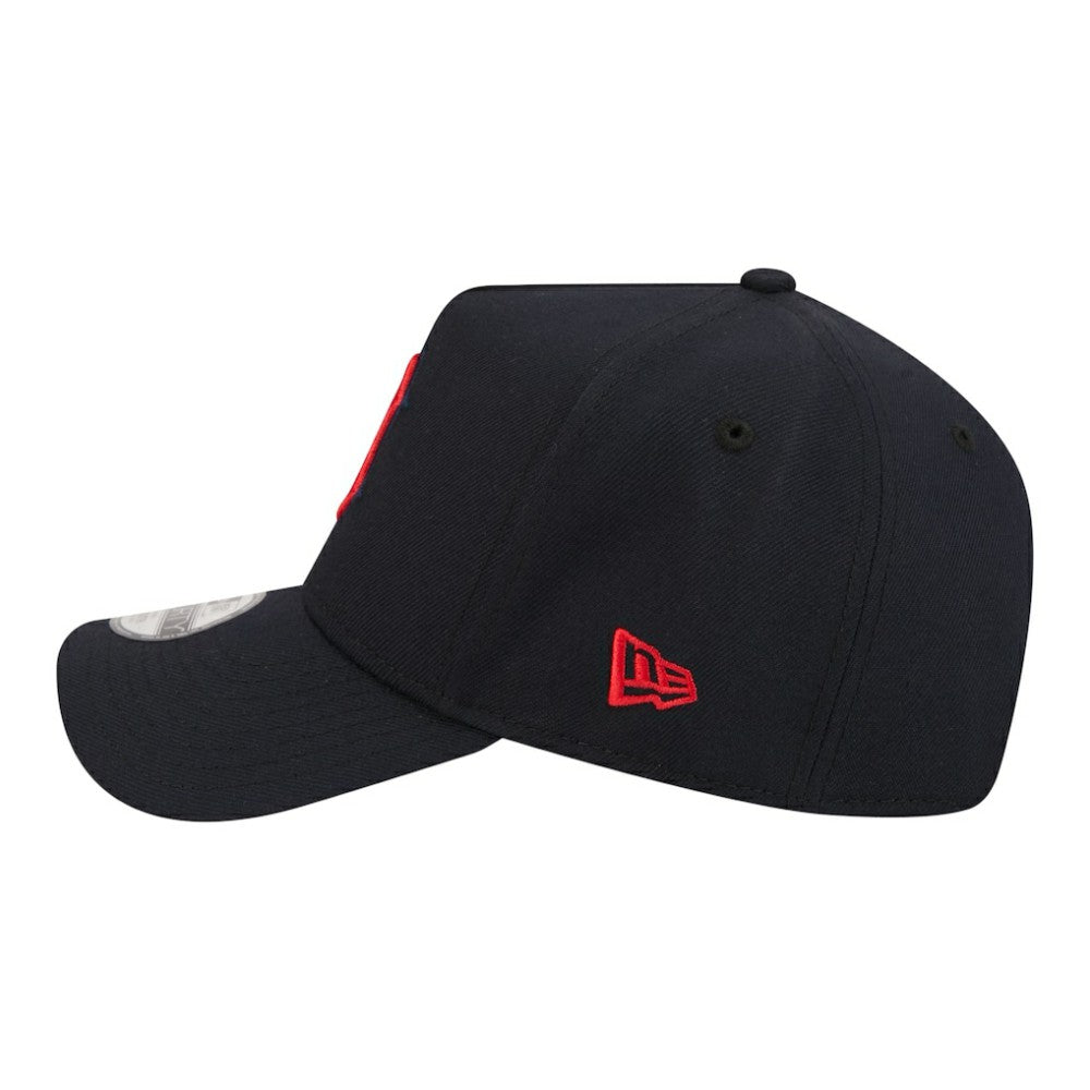 Boston Red Sox New Era Youth 9FORTY A-Frame Adjustable Hat - Navy Hats
