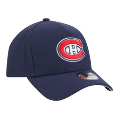 Montreal Canadiens New Era Youth 9FORTY A-Frame Adjustable Hat - Navy | US 203773482