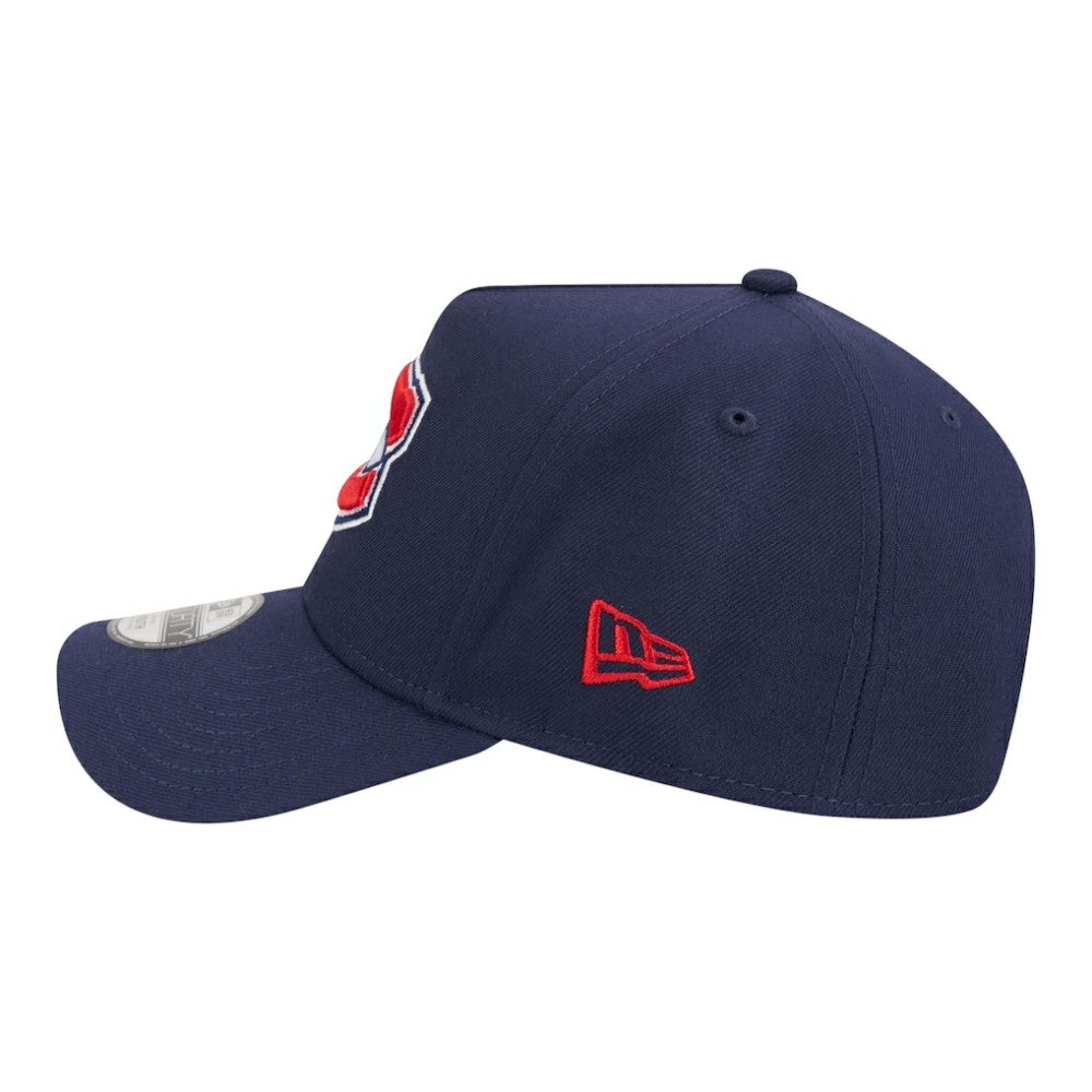 Montreal Canadiens New Era Youth 9FORTY A-Frame Adjustable Hat - Navy | US 203773482