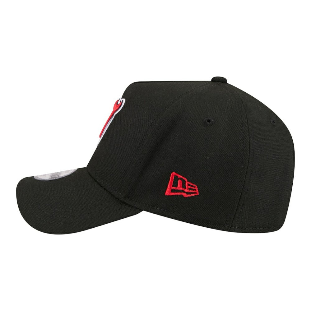 New Jersey Devils New Era Youth 9FORTY A-Frame Adjustable Hat - Black | US 203773486