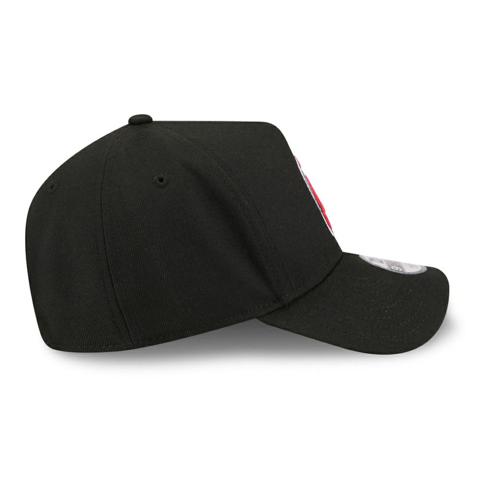 New Jersey Devils New Era Youth 9FORTY A-Frame Adjustable Hat - Black | US 203773486
