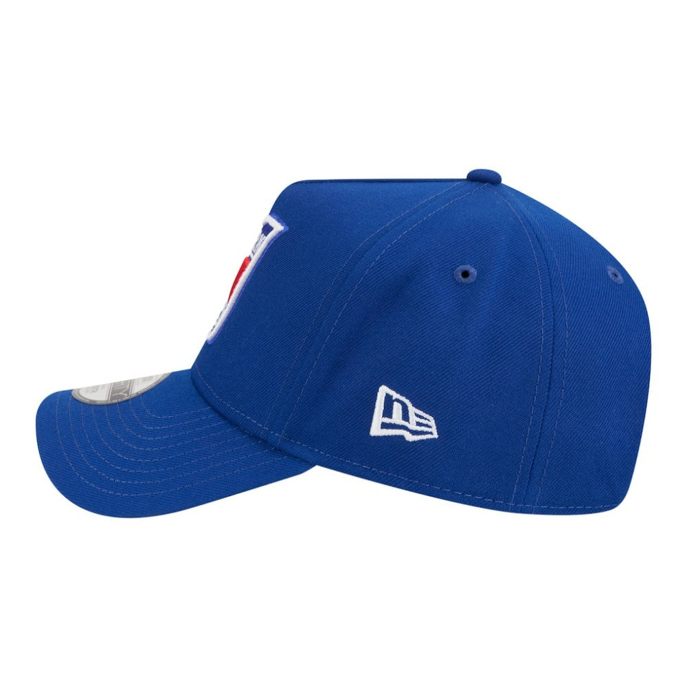 New York Rangers New Era Youth 9FORTY A-Frame Adjustable Hat - Blue | US 203773488