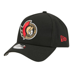 Ottawa Senators New Era Youth 9FORTY A-Frame Adjustable Hat - Black | US 203773491