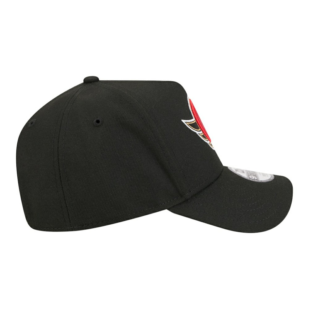 Ottawa Senators New Era Youth 9FORTY A-Frame Adjustable Hat - Black | US 203773491