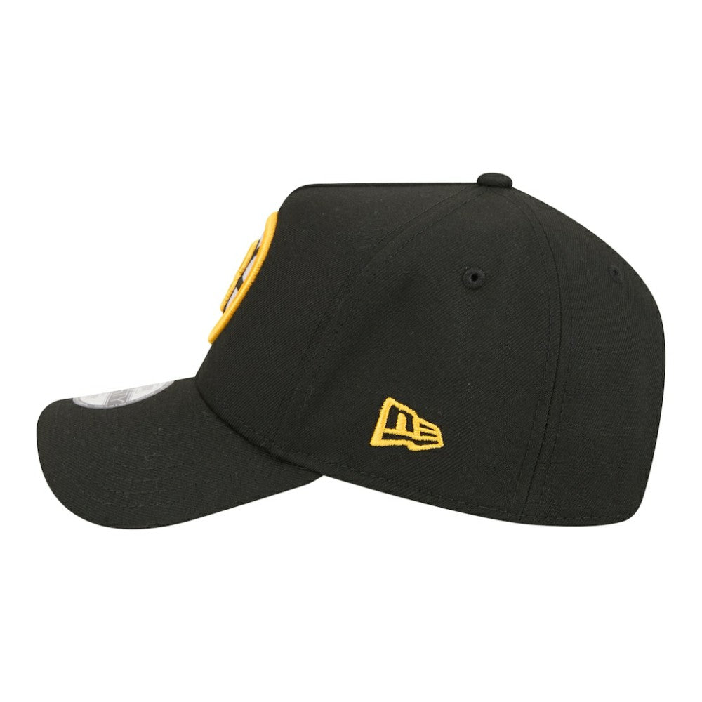 Boston Bruins New Era Youth 9FORTY A-Frame Adjustable Hat - Black | US 203773492