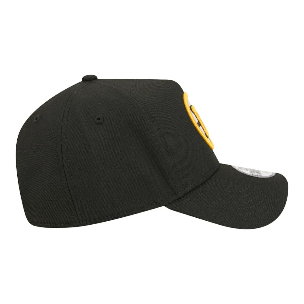 Boston Bruins New Era Youth 9FORTY A-Frame Adjustable Hat - Black | US 203773492