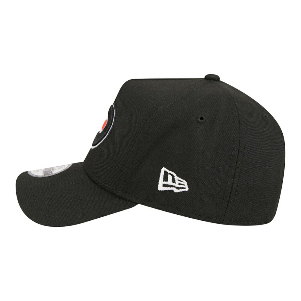 Philadelphia Flyers New Era Youth 9FORTY A-Frame Adjustable Hat - Black | US 203773494