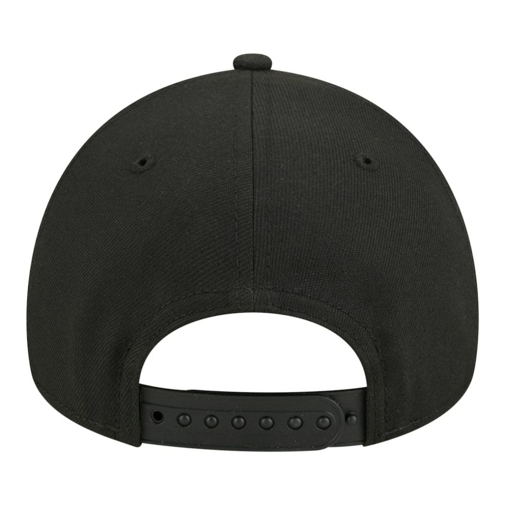 Chicago Blackhawks New Era Youth 9FORTY A-Frame Adjustable Hat - Black | US 203773498