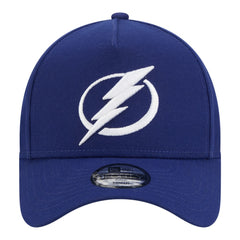Tampa Bay Lightning New Era Youth 9FORTY A-Frame Adjustable Hat - Blue | US 203773500