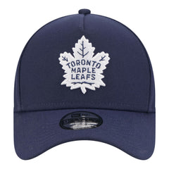 Toronto Maple Leafs New Era Youth 9FORTY A-Frame Adjustable Hat - Blue | US 203773501