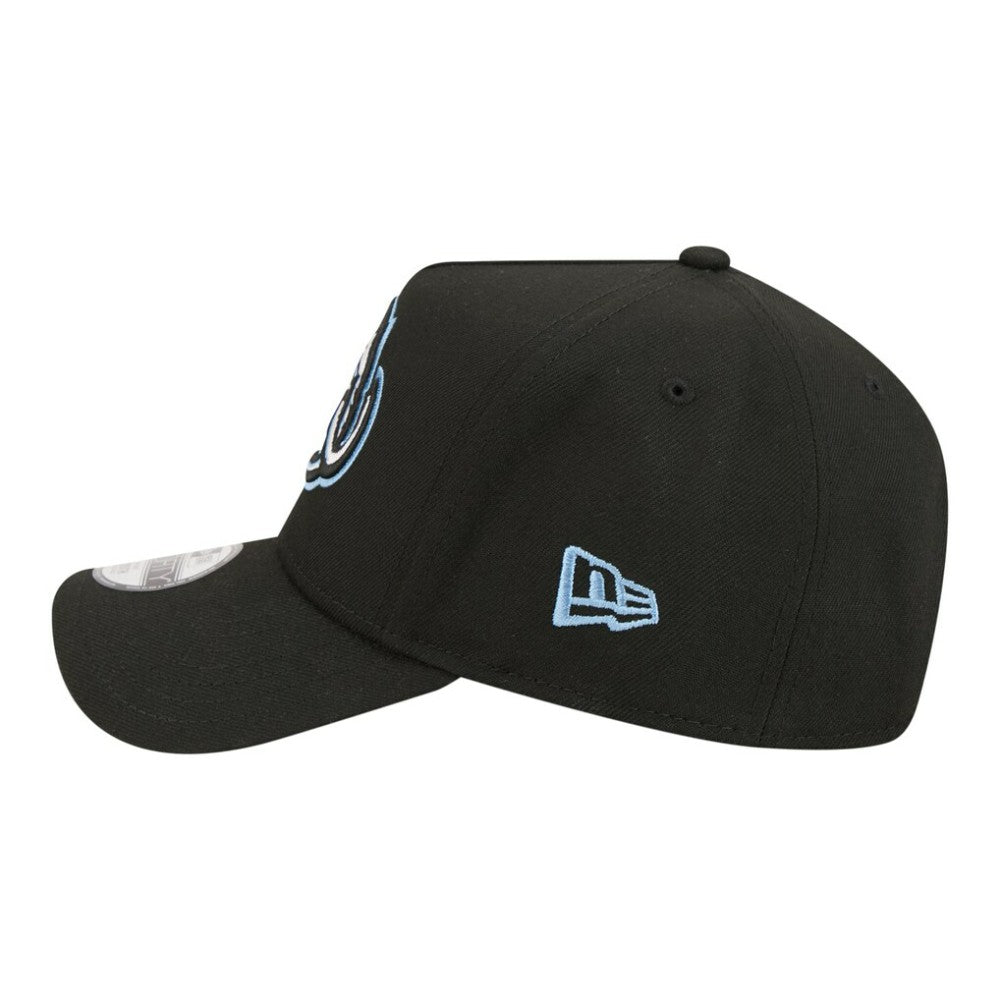 Utah Mammoth New Era Youth 9FORTY A-Frame Adjustable Hat - Black | US 203773502