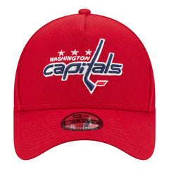Washington Capitals New Era Youth 9FORTY A-Frame Adjustable Hat - Red | US 203773506