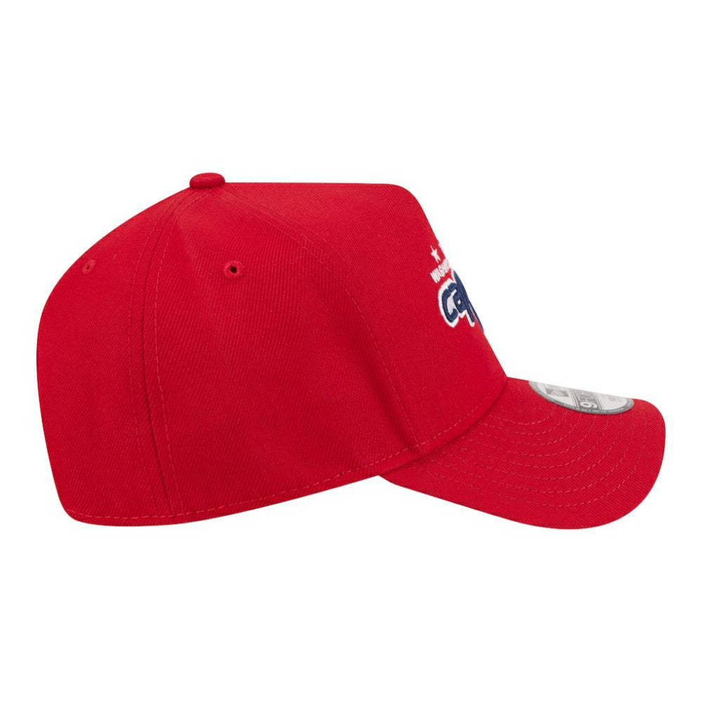 Washington Capitals New Era Youth 9FORTY A-Frame Adjustable Hat - Red | US 203773506