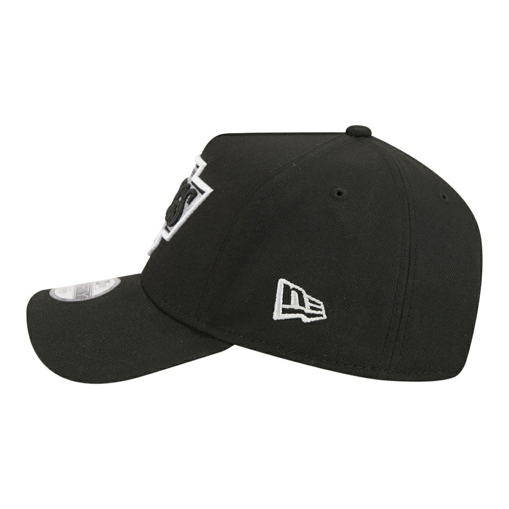 Los Angeles Kings New Era Youth 9FORTY A-Frame Adjustable Hat - Black | US 203773508