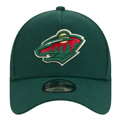 Minnesota Wild New Era Youth 9FORTY A-Frame Adjustable Hat - Green | US 203773510