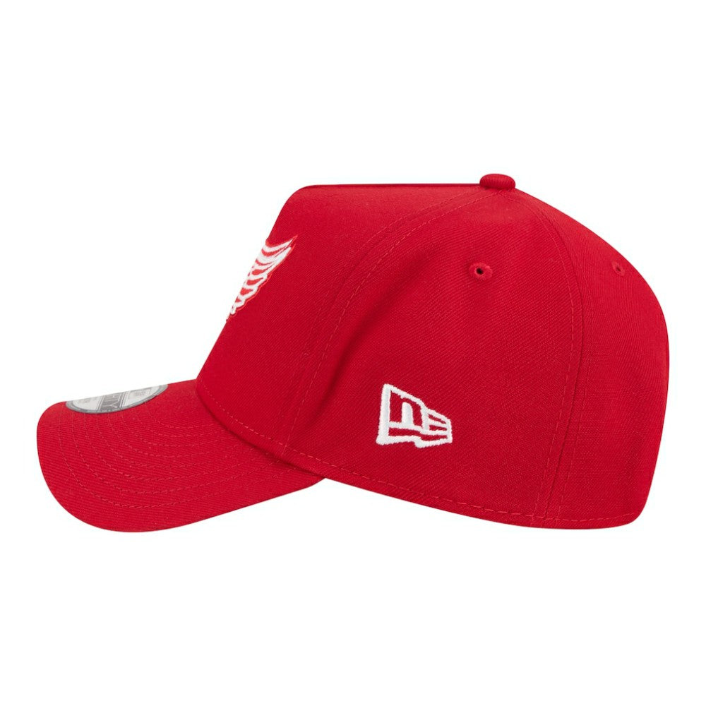 Detroit Red Wings New Era Youth 9FORTY A-Frame Adjustable Hat - Red | US 203773511
