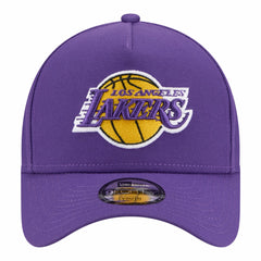 Los Angeles Lakers Youth 9FORTY A-Frame Adjustable Hat Purple - New Era