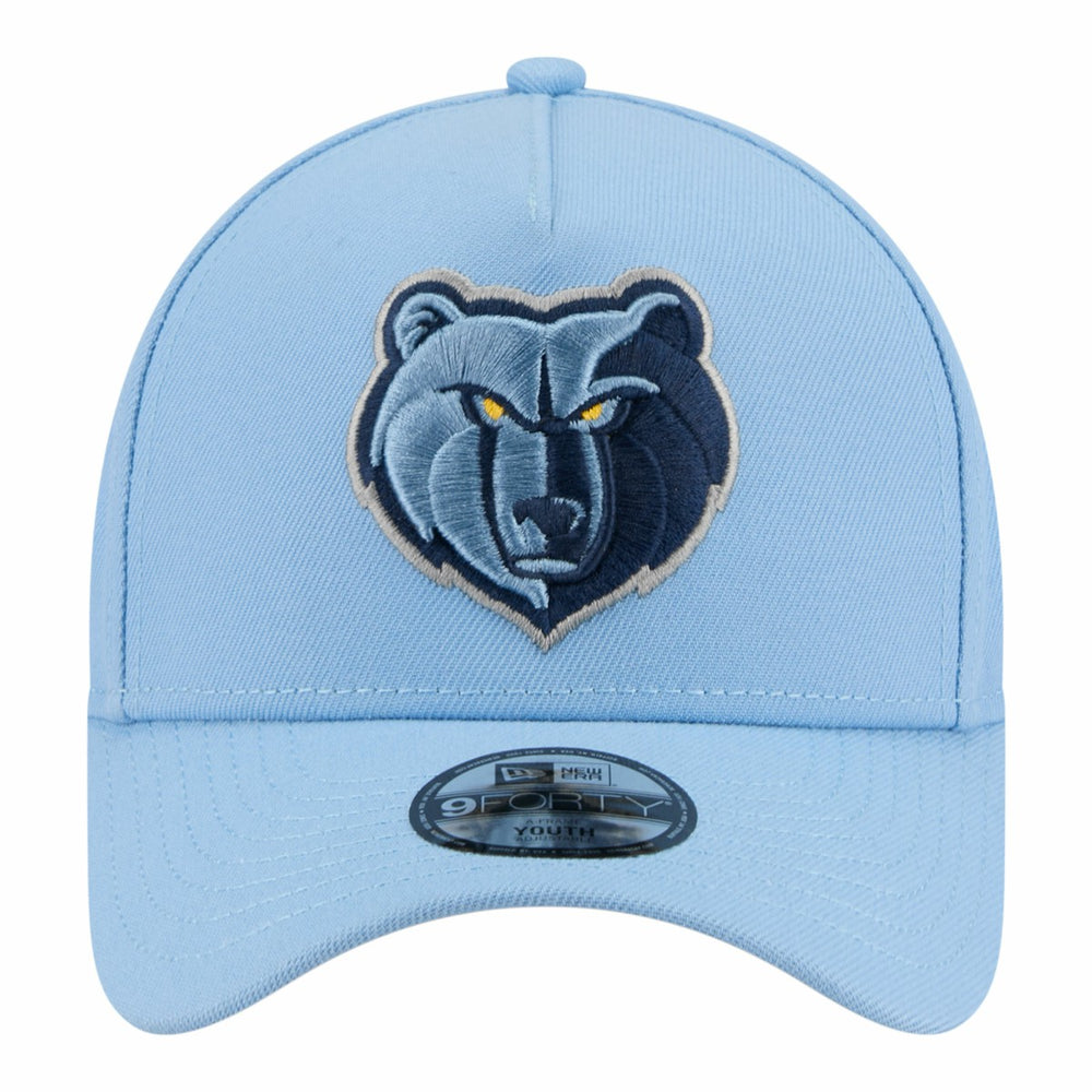 Memphis Grizzlies Youth 9FORTY A-Frame Adjustable Hat Light Blue - New Era outlet