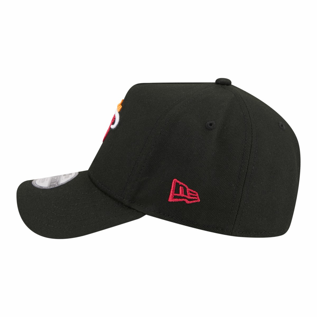 Miami Heat Youth 9FORTY A-Frame Adjustable Hat Black - New Era