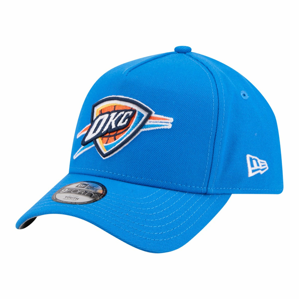 Oklahoma City Thunder Youth 9FORTY A-Frame Adjustable Hat Blue - New Era