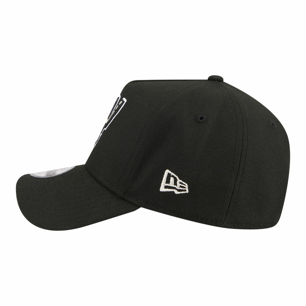 San Antonio Spurs Youth 9FORTY A-Frame Adjustable Hat Black - New Era