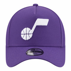 Utah Jazz Youth 9FORTY A-Frame Adjustable Hat Purple - New Era