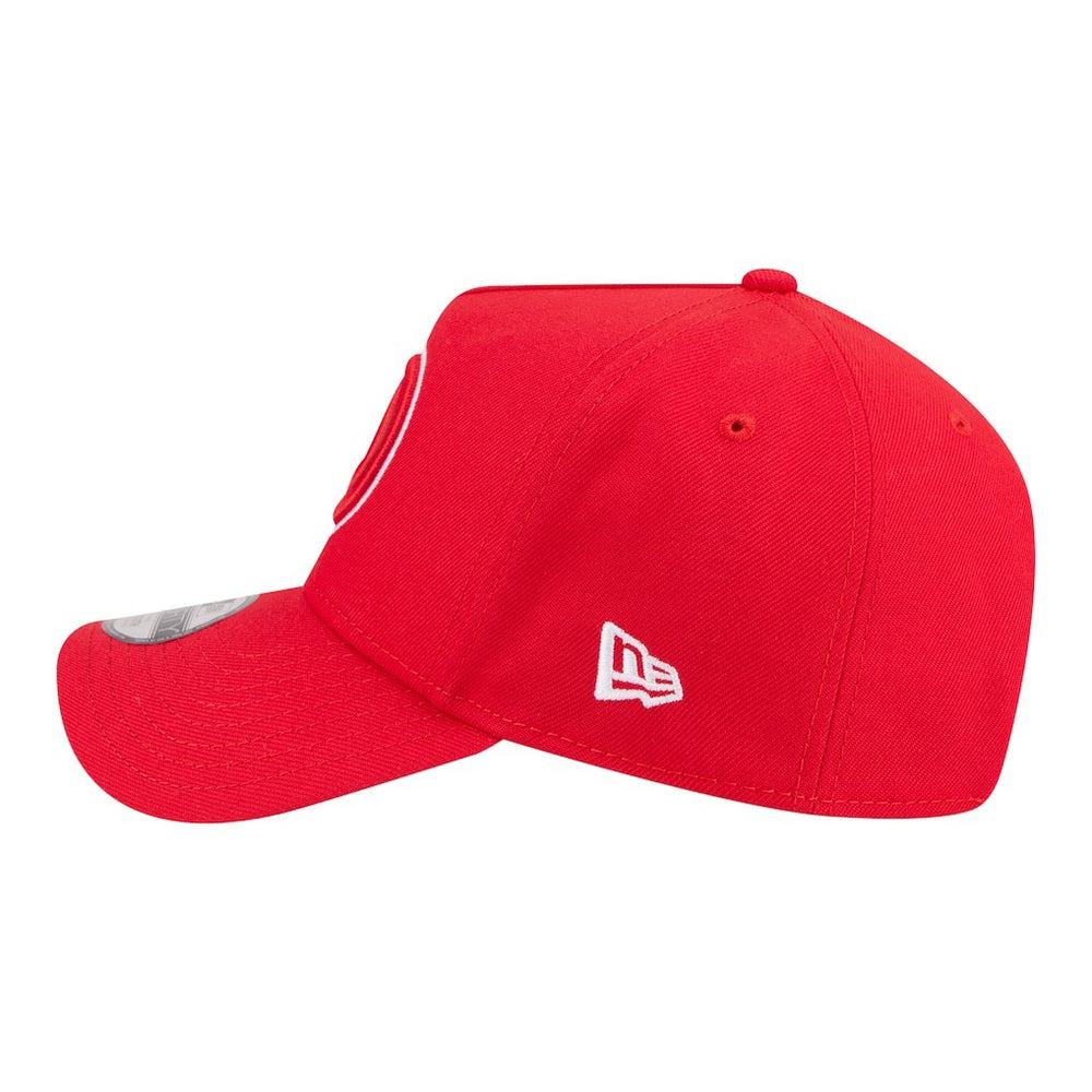 Atlanta Hawks Youth 9FORTY A-Frame Adjustable Hat Red - New Era