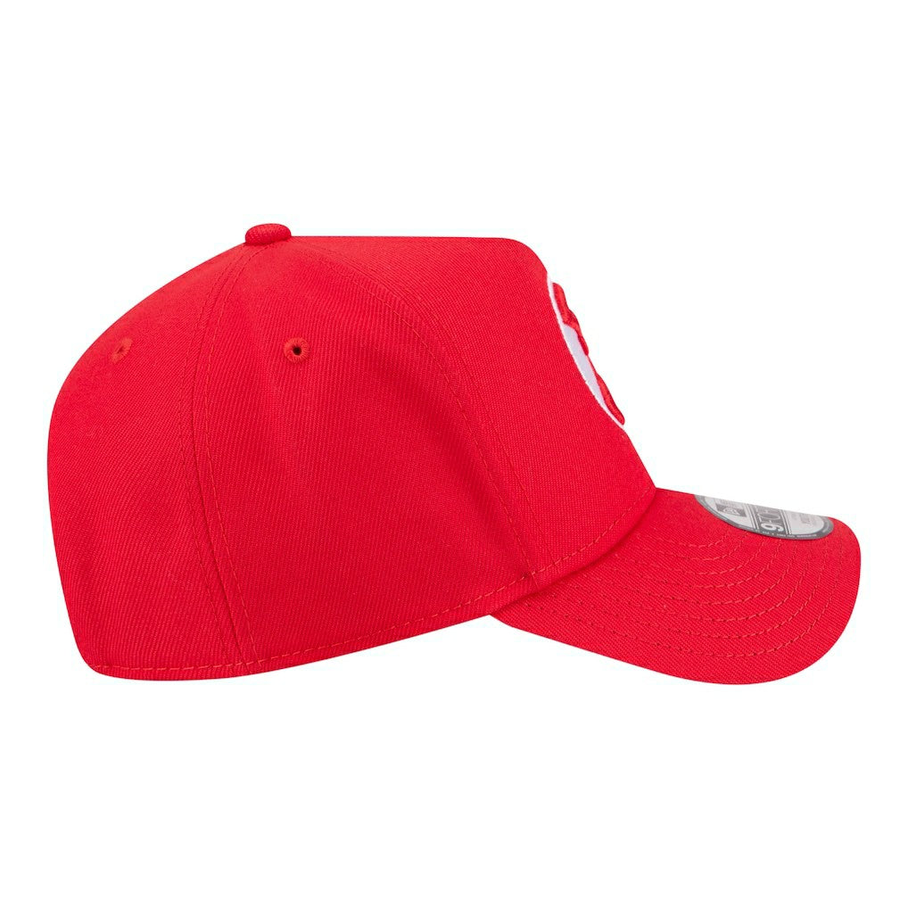 Atlanta Hawks Youth 9FORTY A-Frame Adjustable Hat Red - New Era