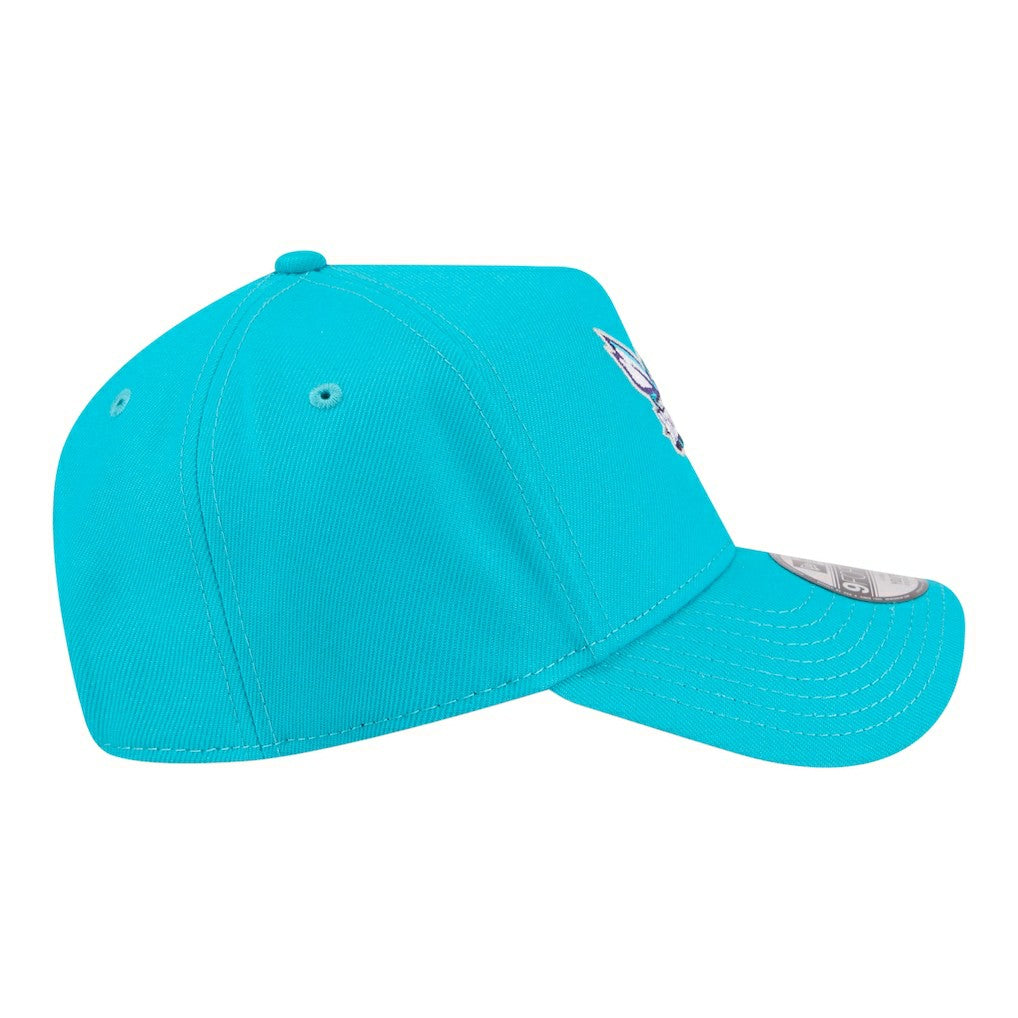 Charlotte Hornets Youth 9FORTY A-Frame Adjustable Hat Teal - New Era