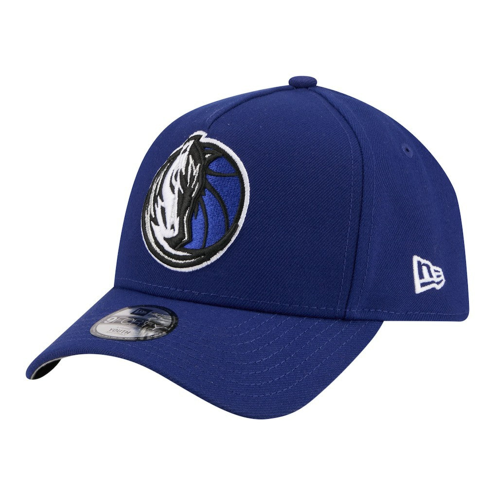 Dallas Mavericks Youth 9FORTY A-Frame Adjustable Hat Navy - New Era outlet