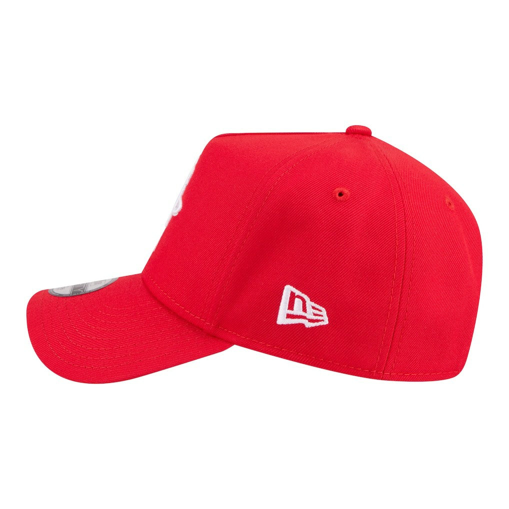 Houston Rockets Youth 9FORTY A-Frame Adjustable Hat Red - New Era