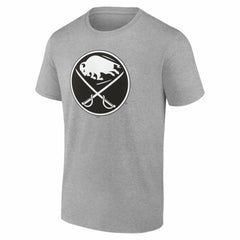 Buffalo Sabres Big & Tall Personalized Name & Number Monochrome T-Shirt - Gray | US 203773689