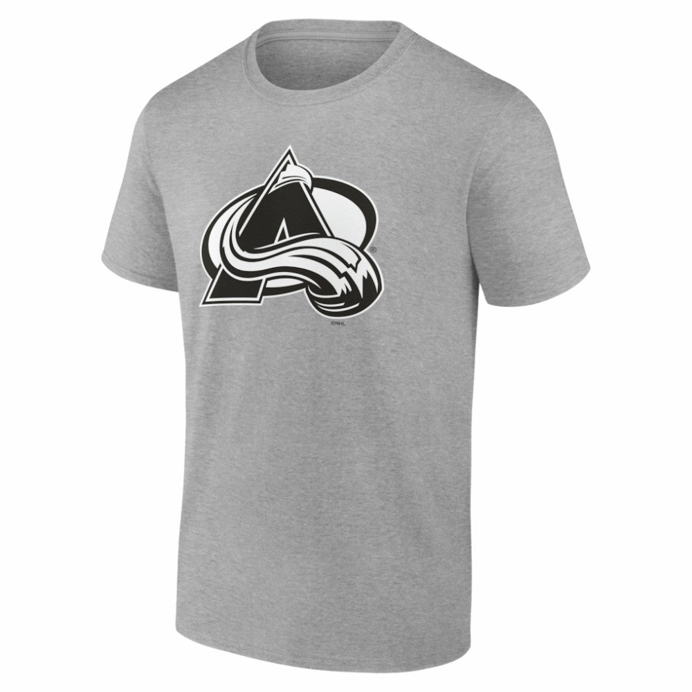 Colorado Avalanche Big & Tall Personalized Name & Number Monochrome T-Shirt - Gray | US 203773701