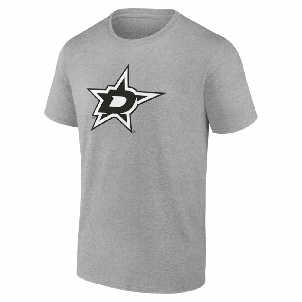 Dallas Stars Big & Tall Personalized Name & Number Monochrome T-Shirt - Gray | US 203773707