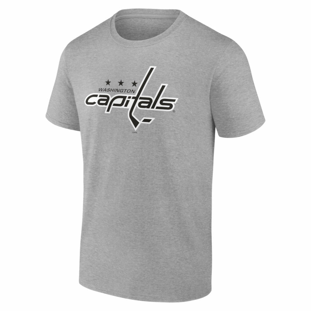 Washington Capitals Big & Tall Personalized Name & Number Monochrome T-Shirt - Gray | US 203773773