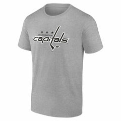 Washington Capitals Big & Tall Personalized Name & Number Monochrome T-Shirt - Gray | US 203773773