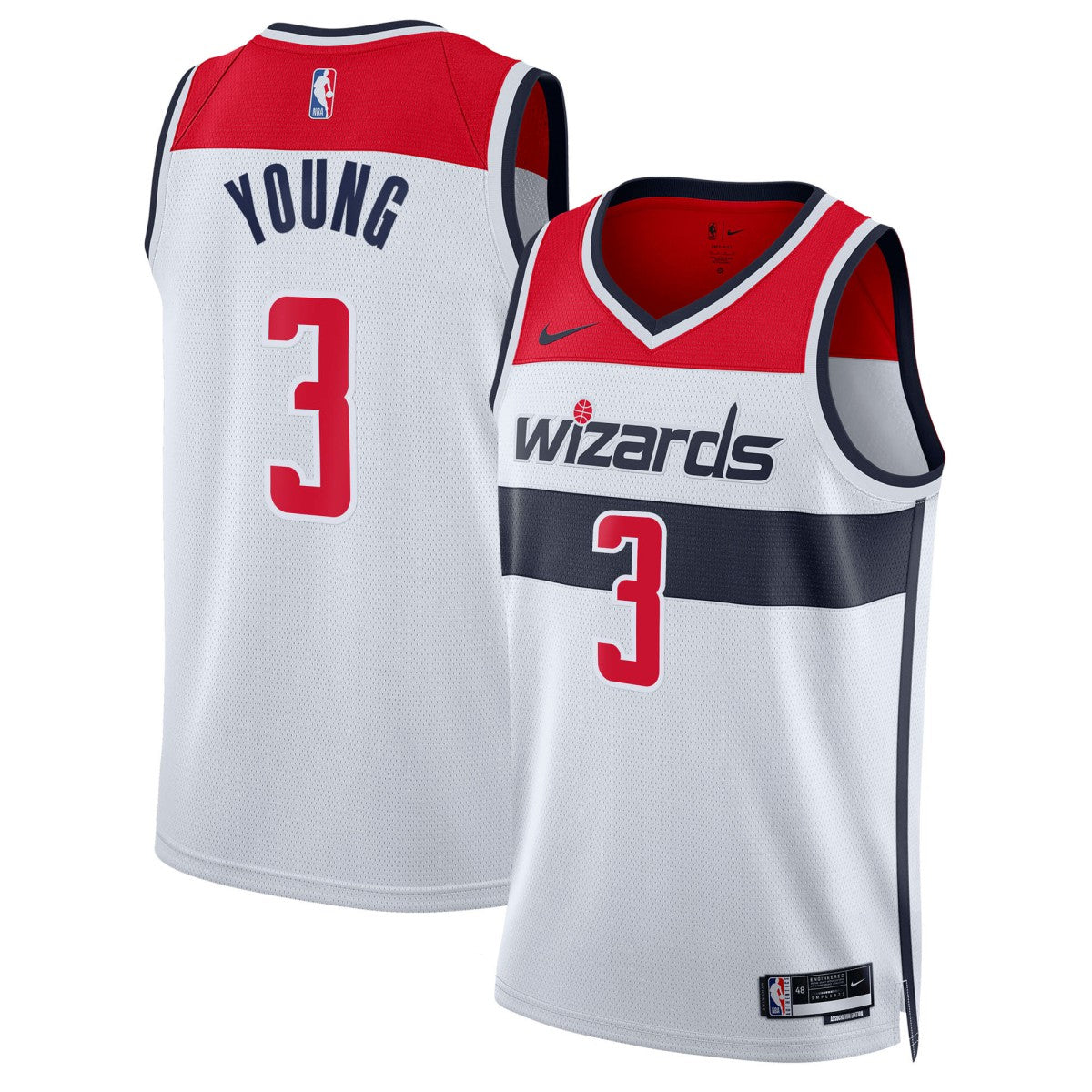 Trae Young Washington Wizards Unisex Swingman Jersey Association Edition White - Nike