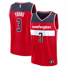 Trae Young Washington Wizards Fast Break Jersey Icon Edition Red - Fanatics