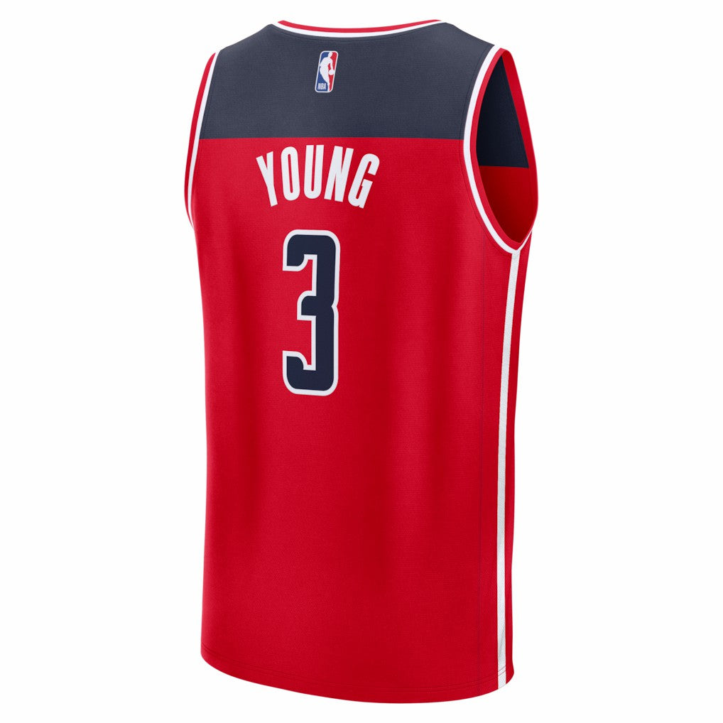 Trae Young Washington Wizards Fast Break Jersey Icon Edition Red - Fanatics