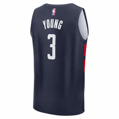 Trae Young Washington Wizards Fast Break Statement Edition Navy - Fanatics