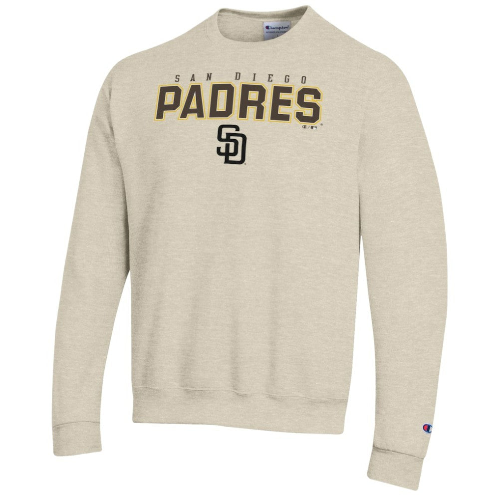 San Diego Padres Champion Eco Powerblend Sweatshirt - Oatmeal Sweatshirts