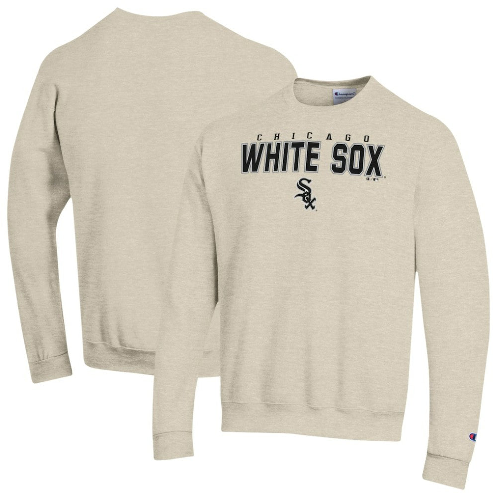 Chicago White Sox Champion Eco Powerblend Sweatshirt - Oatmeal Sweatshirts