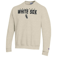 Chicago White Sox Champion Eco Powerblend Sweatshirt - Oatmeal Sweatshirts
