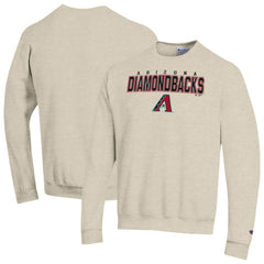 Arizona Diamondbacks Champion Eco Powerblend Sweatshirt - Oatmeal Sweatshirts