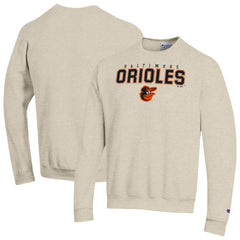 Baltimore Orioles Champion Eco Powerblend Sweatshirt - Oatmeal Sweatshirts