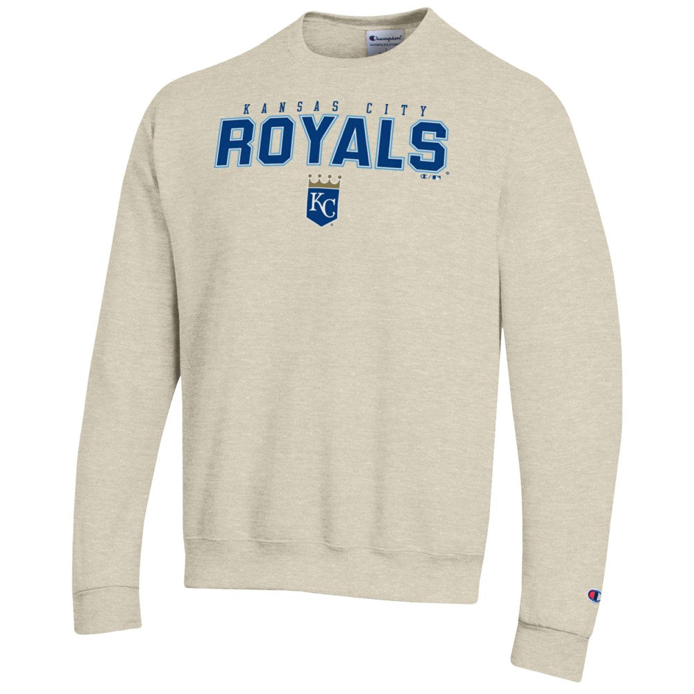 Kansas City Royals Champion Eco Powerblend Sweatshirt - Oatmeal Sweatshirts