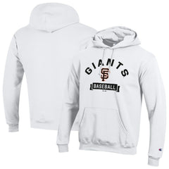San Francisco Giants Champion Eco Powerblend Hoodie - White Hoodies